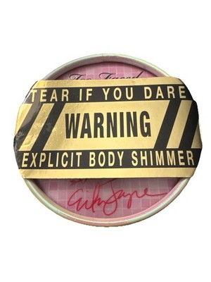 Too faced Erika Jayne Explicit Body Shimmer 0.71 Oz 20g Rare HTF New Sealed