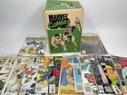 Lot of 40 Vintage Marvel DC Comics Spider-Man Hulk X-Men Titans w/ Original Box