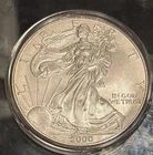 United States Silver Dollar 2000 Bullion EXCELLENT CONDITION 1-.999 Silver