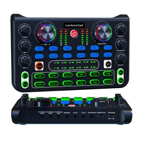 HD X60 live sound card and audio mixer interface