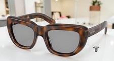 PRADA PR D07SF 20D50Q Juniper Tortoise Grey 54 mm Women's Sunglasses