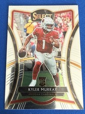 Kyler Murray 2019 Select 113 Premier Level ROOKIE base card - ships PWE. rookie card picture