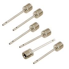 10 Sports Ball Inflating Air Pump Needle Pin Nozzle Soccer Basketball Football