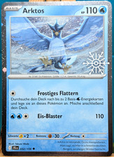 POKEMON - Reisegefährten - Arktos - 032/159 - COSMIC HOLO / Snowflake - Deutsch