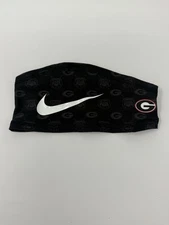 Georgia Bulldogs Football Team Issued Nike Black Wrap Headband One Size Used
