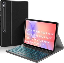 Detachable Slim Keyboard Case with Stand for Samsung Galaxy Tab S10 Lite 10.9