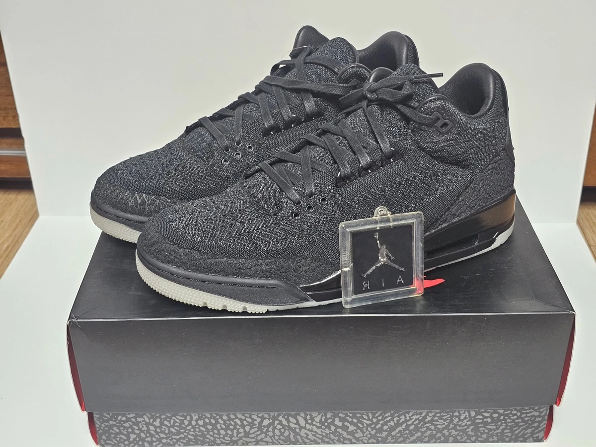 Jordan 3 Retro Flyknit Black 2018 for Sale | Authenticity