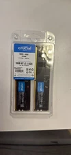 Crucial 16GB (2x8Gb) DDR5 RAM 4800MHz CL40 288-Pin Memory
