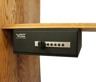 V-Line Slide Away personal home security safe. Protect valuables, jewelry, guns