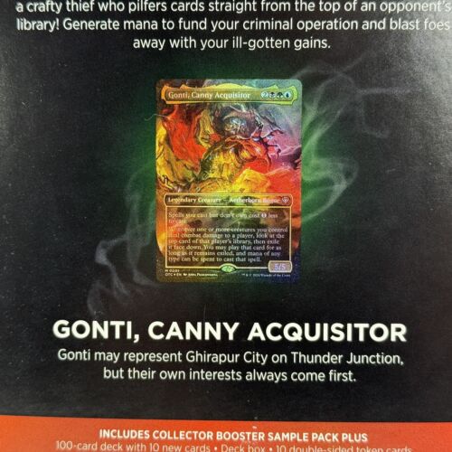 Outlaws of Thunder Junction: Commander Deck - Grand Larceny Magic MTG Neu Sealed - Bild 4 von 6
