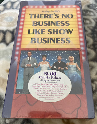 There's No Business Like Show Business VHS Marilyn Monroe New Factory Sealed