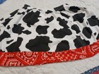 Cow Print Skirt Trimmed In Red Bandana Pattern W/ Bow  Girls — photo 2