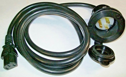 Columbia ParCar Delta-Q Charger Cord to Body Receptacle Assly 70036-05, 467405