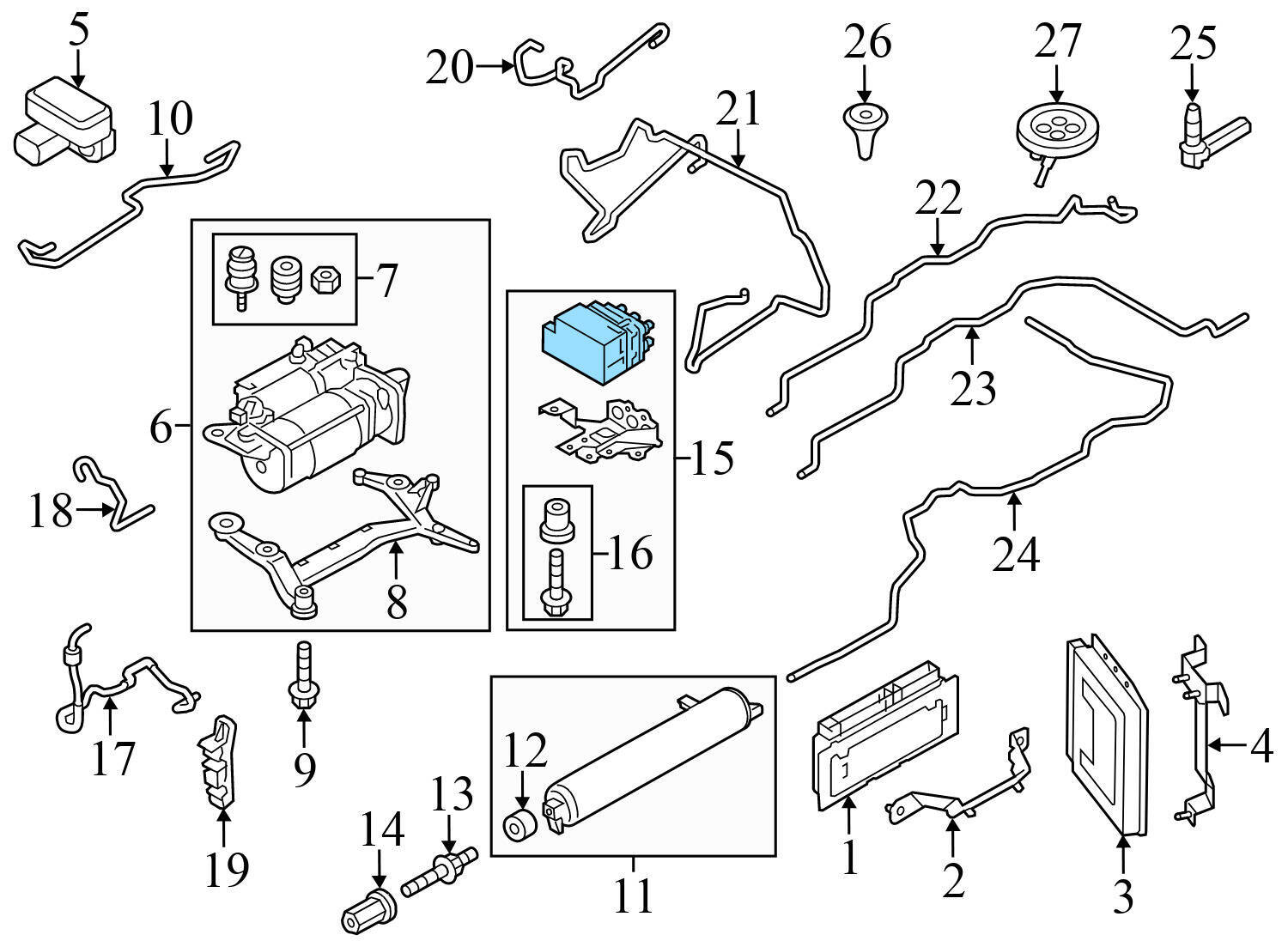 20112018 VW TOUAREG AIR Suspension Control Valve UNIT 7P0698014 eBay