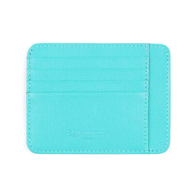 E.Marinella Large Double-Sided Credit Card Holder Wallet in Saffiano Leather