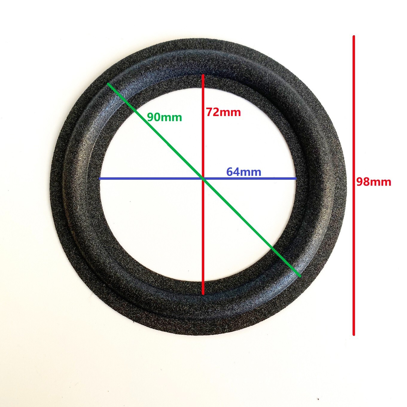 Foam Surround Kit Kit Riparazione Bordo Schiuma Per Woofer - Foto 9