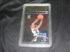 BONZI WELLS 1998 MOLTEN METAL ROOKIE GENUINE AUTHENTIC BASKETBALL CARD GRADED 9