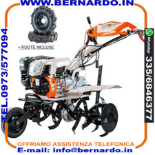 NAKAYAMA Pro MB7100 Motozappa a benzina 7.5Hp 212cc 3marce avanti + retromarcia