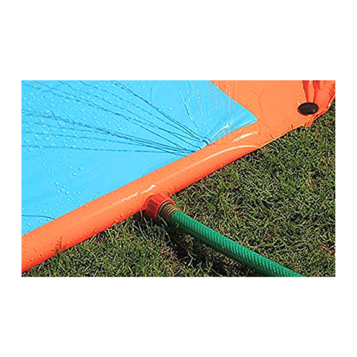 Water Slide H2O Go Bestway Speed Ramp Drench Pool Sprinkler Slip Single Long 18' - Picture 6 of 11