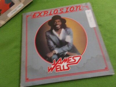 JAMES WELLS Explosion LP '79 AVI Electro DISCO (VG+)