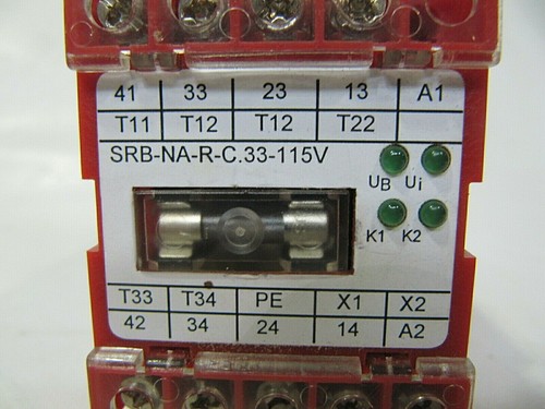 Schmersal Not-Aus Sicherheitsrelais SRB-NA-R-C.33-115V - Bild 2 von 5