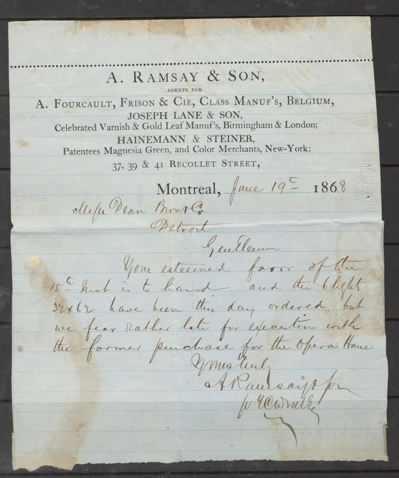 Incredible UN #15 & #22 1st Cents & Large Queen Combo, Montreal-Detroit See Desc - Image 4 of 4