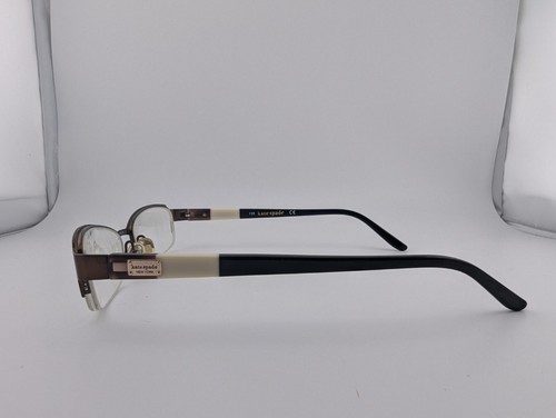 Kate Spade Eyeglasses Frames Only, PATI 0P40, 50-17-135, Brown, Black, White - Picture 6 of 15