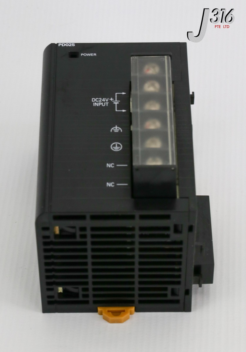 25399 OMRON POWER SUPPLY UNIT SOURCE: 24VDC 50W, PD025 CJ1W-PD025