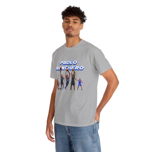 Paolo Banchero Basketball Tee, Unisex Heavy Cotton Shirt, Sports Fan Apparel, - Picture 34 of 43