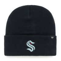 Nhl Seattle Kraken WollmüTze MüTze Haymaker Navy Knit Beanie Hat 195000562402