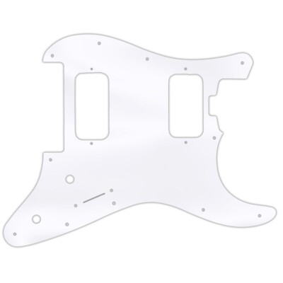 Pickguard Charvel 2010-Present Pro-Mod So-Cal Style 1 HH FR clear acrylic