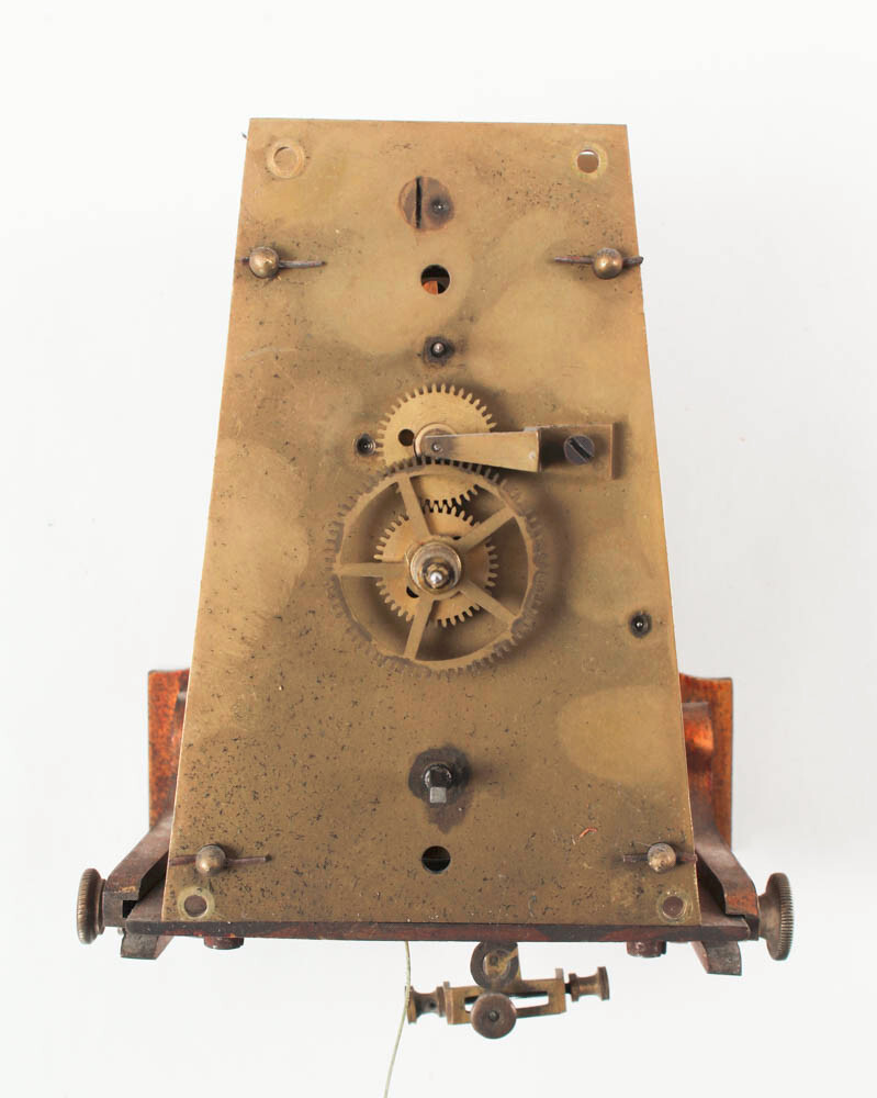 Single weight Vienna regulator clock movement & dial 1890 Original Excellent eBay
