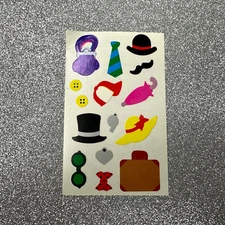 Vintage Mrs. Grossman's Clothing Accessories Stickers 1982 Strip Module Canada
