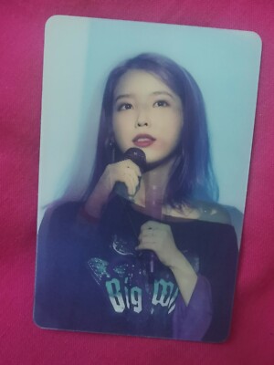 IU official Photocard ONLY Lenticular Love Poem Concert 2019 Lee Ji Eun Kpop