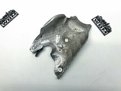BMW K1300R K1300 R K1200 (2) 11' Engine Heatshield Protector Cover Guard