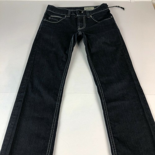 Dark Blue Stretch Denim Pants | eBay