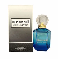 ROBERTO CAVALLI PARADISO AZZURRO EAU DE PARFUM NATURAL SPRAY 75 ML/2.5 OZ. (T)