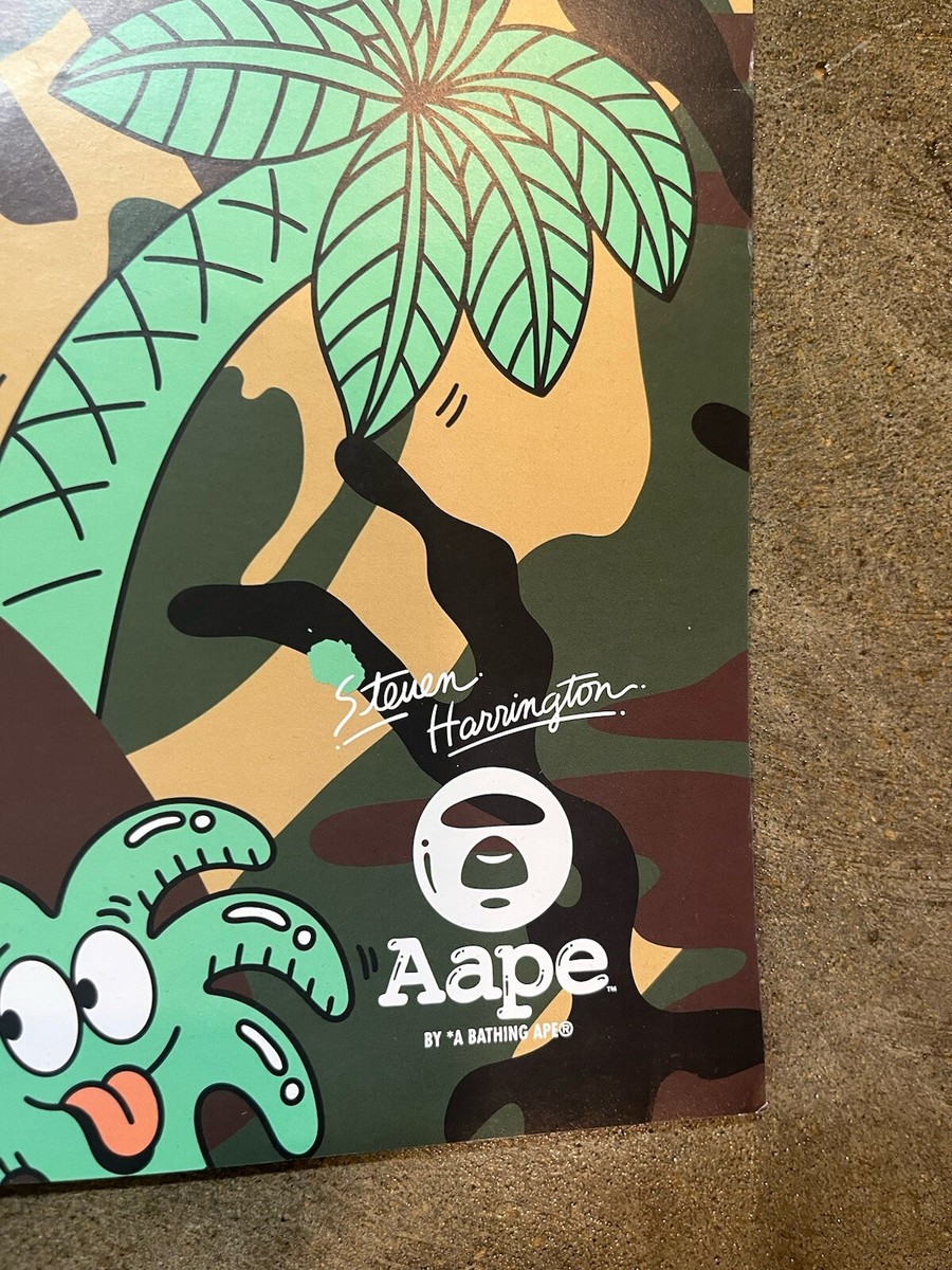 Steven Harrington X Bape “Complexcon” Exclusive Promo Poster | eBay