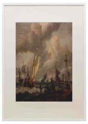 Storck Abraham Shipping A3 A4 Framed Print Picture