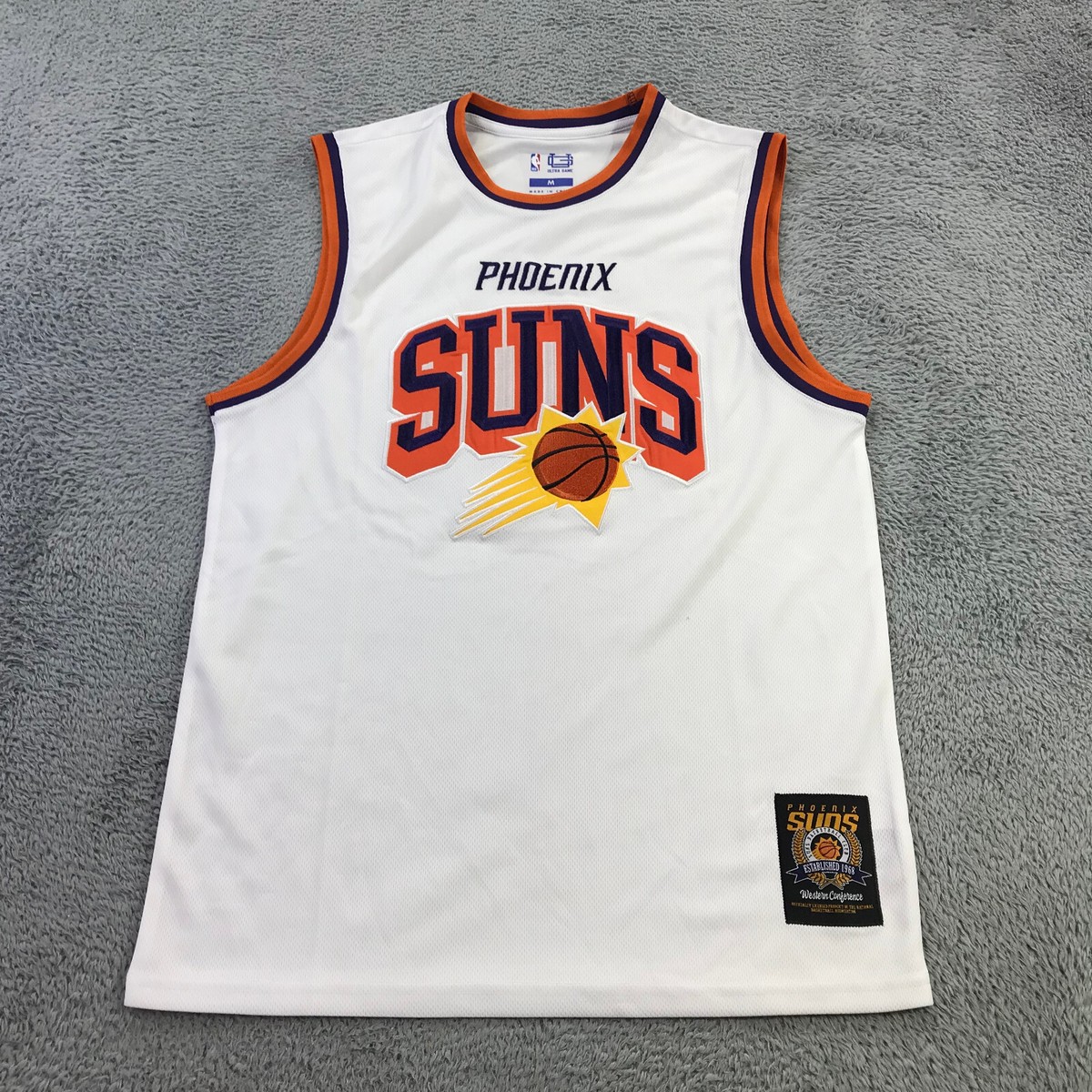 Phoenix Suns Jersey Mens Medium Stitched NBA Ultra Game Basketball