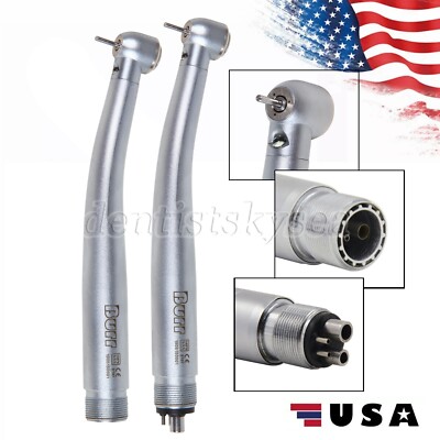 Dental Fiber Optic LED Egenerator high speed handpiece Turbine 2/4H UDM NEW