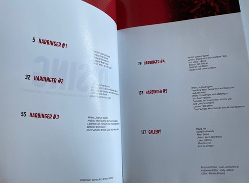Harbinger Vol. 1 Omega Rising by Joshua D. M. Dysart (2013, Trade Paperback) - Imagen 6 de 6