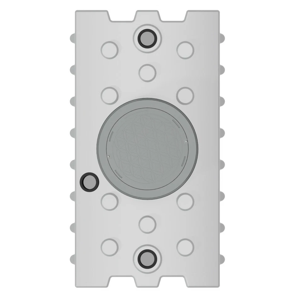 Regenwasser-Flachtank 2000 Liter Regenwassertank Zisterne Flachspeicher Garten - Bild 2 von 2