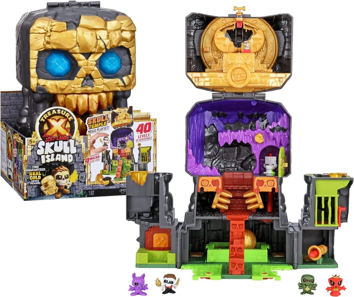 Treasure X Lost Lands Skull Island Skull Temple Mega Playset, 40