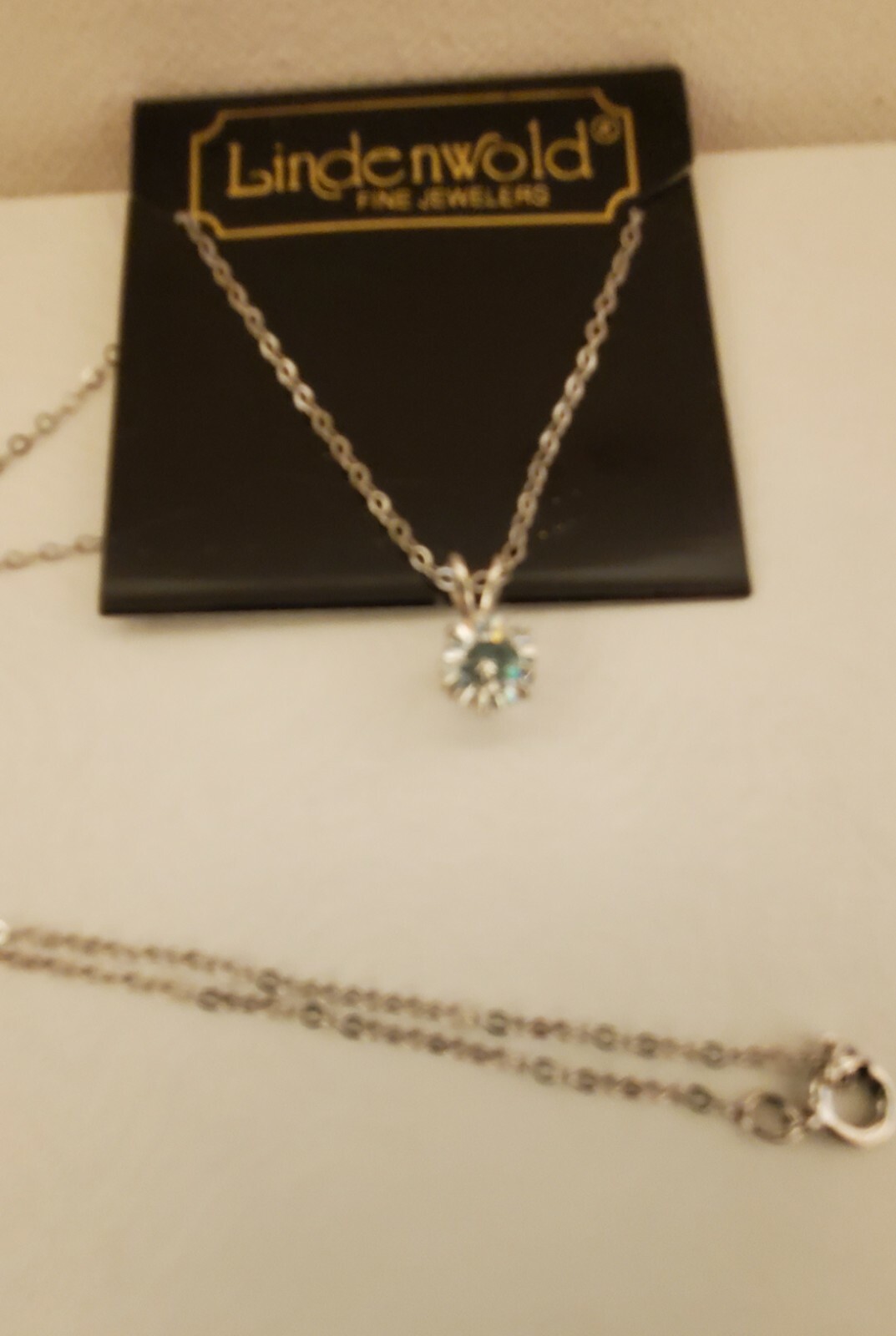 Lindenwold Fine Jewelers Jewelry Cubic Zirconia Necklace Made In USA eBay