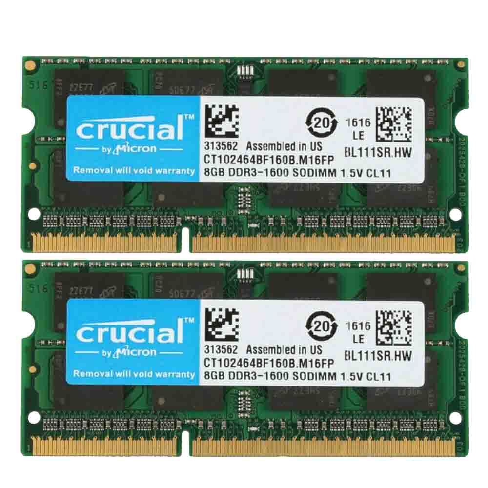 Mémoire RAM DDR3 Pour PC Portable - 1600 MHz, SODIMM 204 Pins - Lot De 4/8/16/32 Go