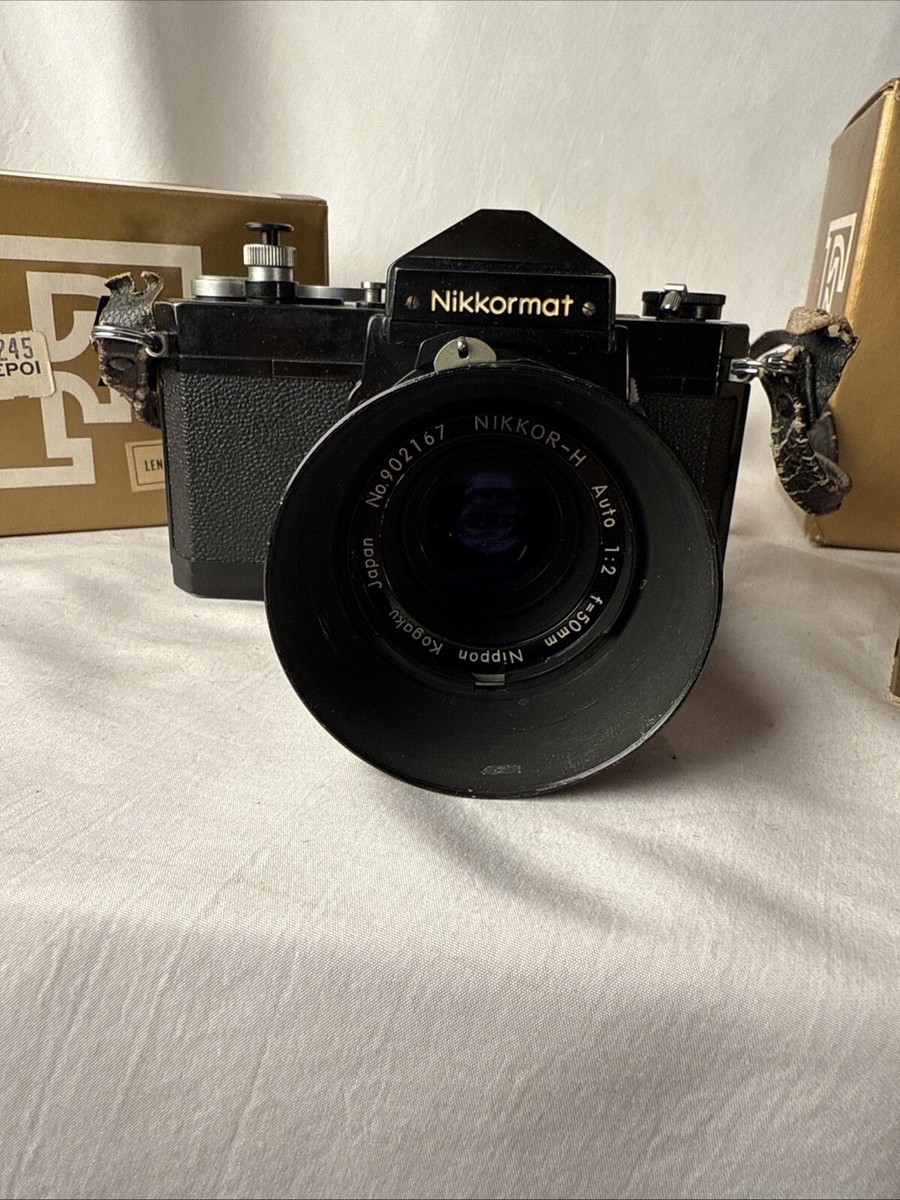 Nikon Nikkormat FTN Japan Camera Nikkor-H Nippon Kogaku Auto