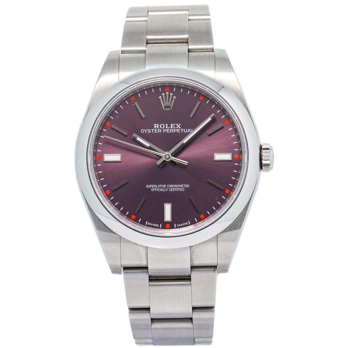 Stainless Steel Rolex 114200 Oyster Perpetual 34 Mm Rolex Oyster