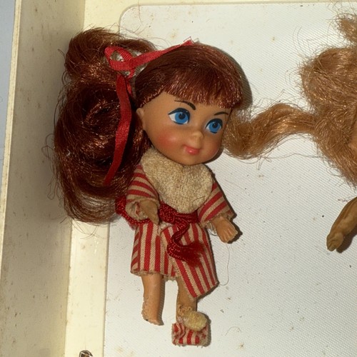 Liddle Kiddle Dolls Lot Vintage 1960s With Case And Dolly Darling? Free Shipping - Picture 3 of 15