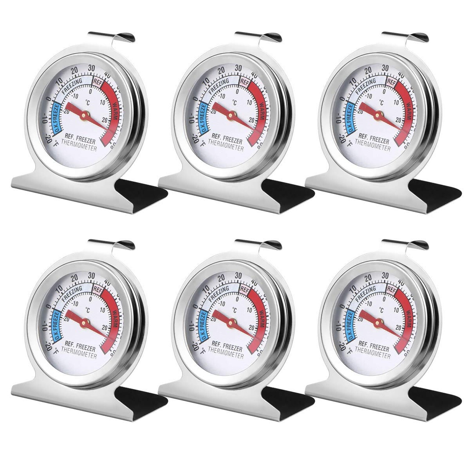 6PCS Refrigerator Freezer Thermometer - Refrigerator/Freezer/Fridge... Fast Ship